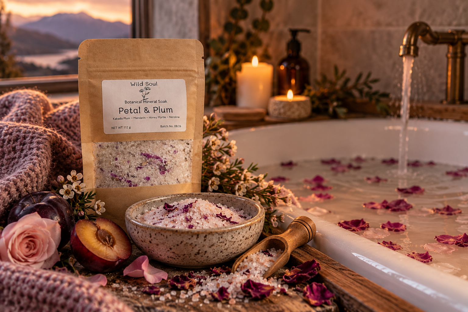 Petal & Plum lifestyle image by Wild Soul